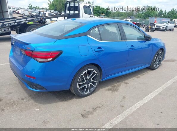 3N1AB8DV4SY312224 2025 NISSAN SENTRA Blue Tył prawy