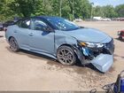 2025 Nissan Sentra Sr Light Blue vin: 3N1AB8DV4SY422268