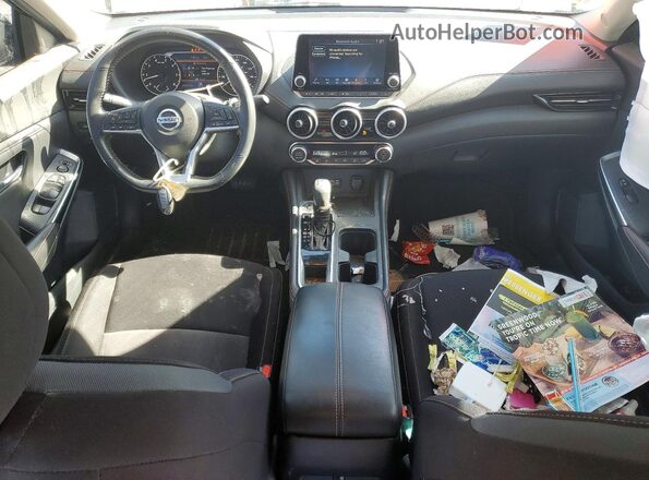 3N1AB8DV5MY319962 2021 NISSAN SENTRA Black Widok deski rozdzielczej