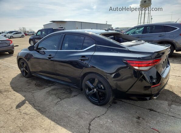 3N1AB8DV5PY256723 2023 NISSAN SENTRA Black Tył lewy