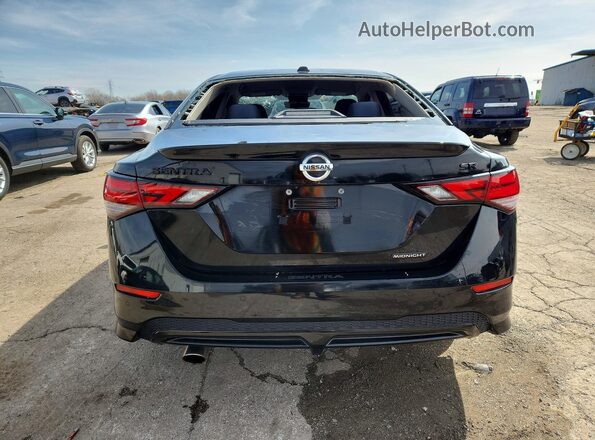 3N1AB8DV5PY256723 2023 NISSAN SENTRA Black Widok z tyłu