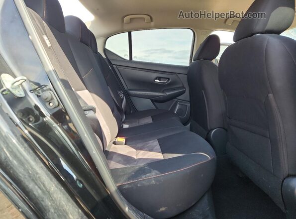 3N1AB8DV5PY256723 2023 NISSAN SENTRA Black Widok tylnych siedzeń