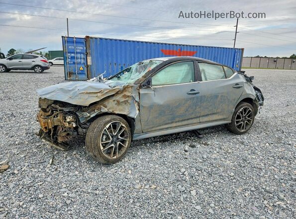 3N1AB8DV5RY201191 2024 NISSAN SENTRA Gray Առջևի ձախ երեք քառորդ տեսարան