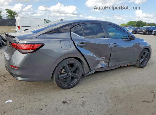3N1AB8DV9PY224731 2023 NISSAN SENTRA Серый Задняя правая четверть