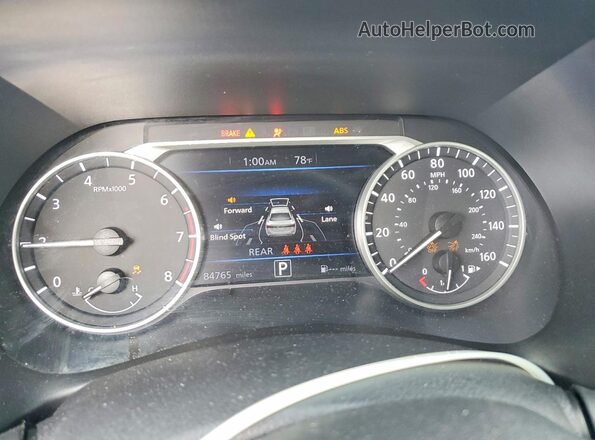 3N1AB8DV9PY224731 2023 NISSAN SENTRA Серый Вид щитка приборов