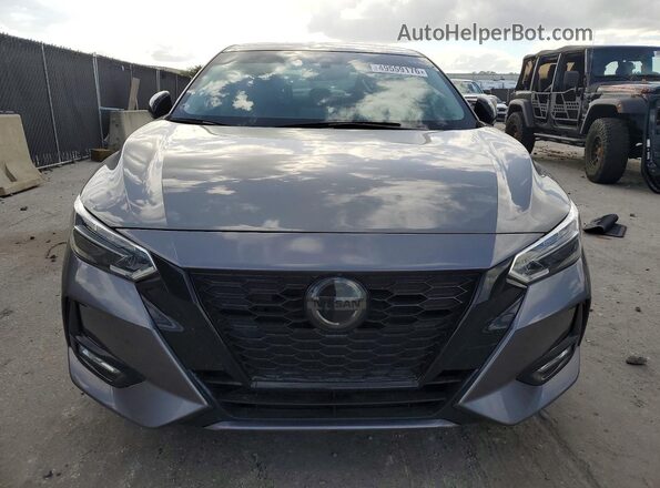 3N1AB8DV9PY224731 2023 NISSAN SENTRA Серый Вид спереди