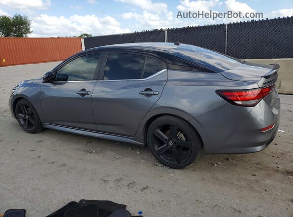 3N1AB8DV9PY224731 2023 NISSAN SENTRA Серый Задняя левая четверть