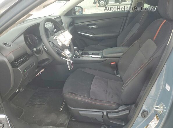 3N1AB8DVXSY329044 2025 NISSAN SENTRA Gray Widok wnętrza z przodu