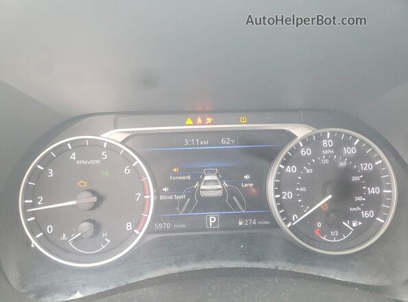 3N1AB8DVXSY329044 2025 NISSAN SENTRA Gray Widok zestawu wskaźników