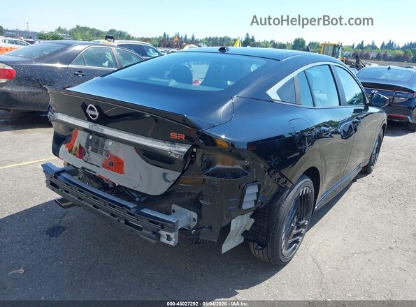3N1AB9DV0TY251901 2026 NISSAN SENTRA Черный Задняя правая четверть