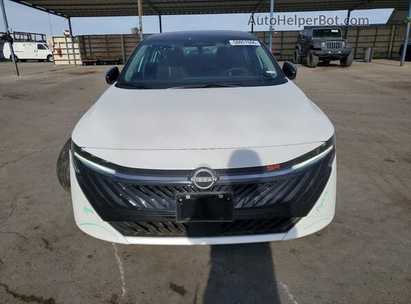 3N1AB9DV7TY252320 2026 NISSAN SENTRA White წინა ხედი
