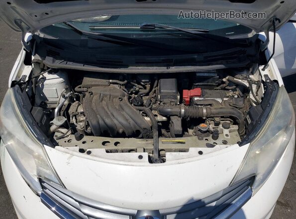 3N1CE2CP0GL360016 2016 NISSAN VERSA Белый Вид задней части салона