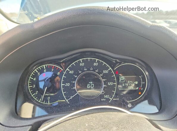 3N1CE2CP1GL396507 2016 NISSAN VERSA Gray Vista del cuadro de instrumentos