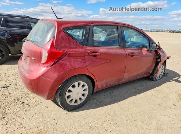 3N1CE2CP1GL404556 2016 NISSAN VERSA Красный Задняя правая четверть