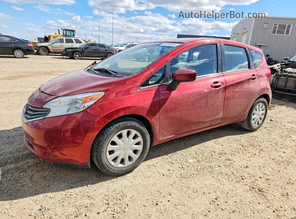 3N1CE2CP1GL404556 2016 NISSAN VERSA Красный Передняя левая четверть