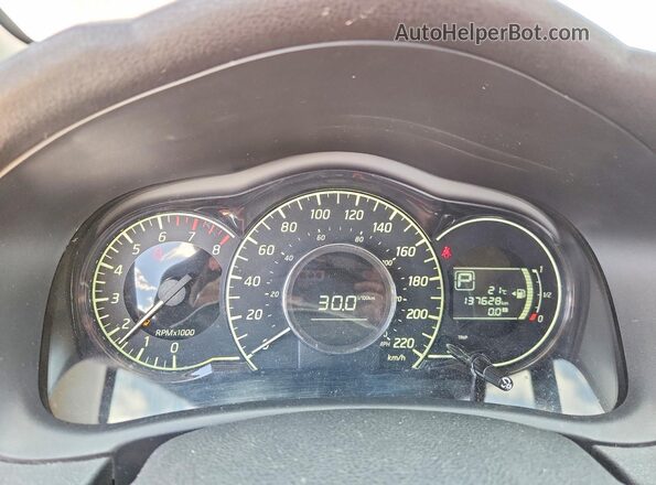 3N1CE2CP1GL404556 2016 NISSAN VERSA Красный Вид щитка приборов