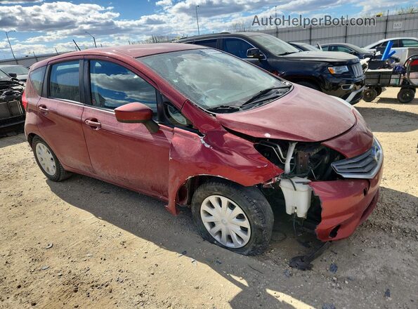 3N1CE2CP1GL404556 2016 NISSAN VERSA Красный Передняя правая четверть
