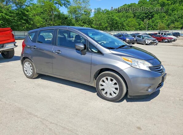 3N1CE2CP2GL364245 2016 NISSAN VERSA Серебряный Передняя правая четверть