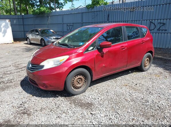 3N1CE2CP2GL366996 2016 NISSAN VERSA NOTE Red Առջևի ձախ երեք քառորդ տեսարան