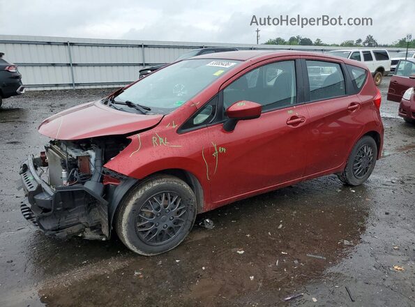 3N1CE2CP2JL365757 2018 NISSAN VERSA Red Przód lewy