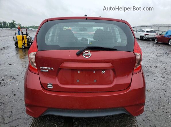 3N1CE2CP2JL365757 2018 NISSAN VERSA Red Widok z tyłu