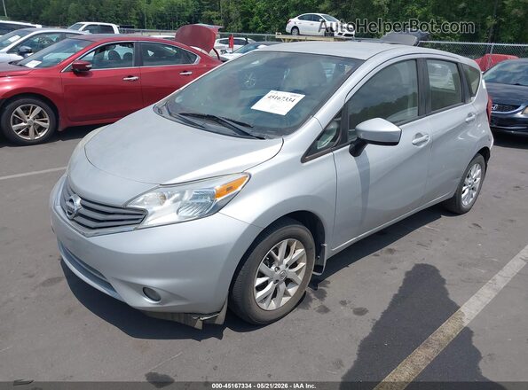 3N1CE2CP3GL400380 2016 NISSAN VERSA NOTE Silver წინა მარცხენა ხედი სამი მეოთხედიდან