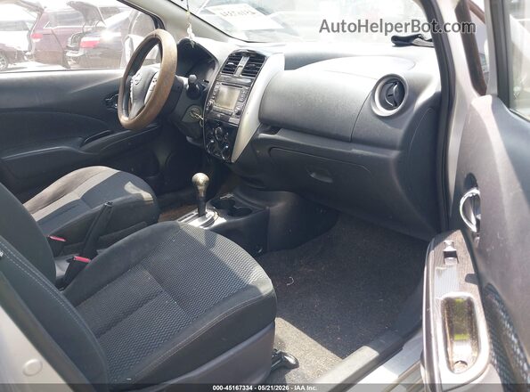 3N1CE2CP3GL400380 2016 NISSAN VERSA NOTE Silver წინა სალონის ხედი