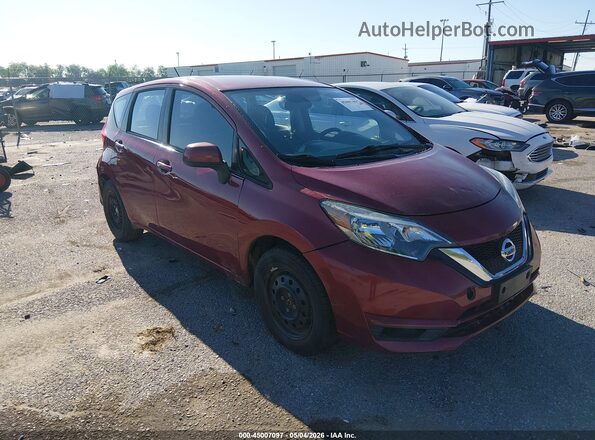 3N1CE2CP3KL354056 2019 NISSAN VERSA NOTE Красный Передняя правая четверть