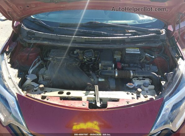 3N1CE2CP3KL354056 2019 NISSAN VERSA NOTE Красный Вид сзади