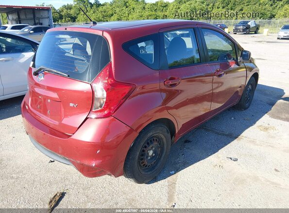 3N1CE2CP3KL354056 2019 NISSAN VERSA NOTE Красный Задняя правая четверть