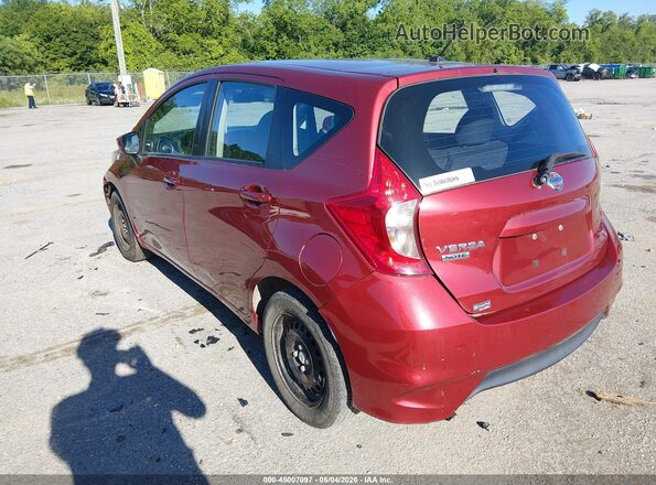 3N1CE2CP3KL354056 2019 NISSAN VERSA NOTE Красный Задняя левая четверть