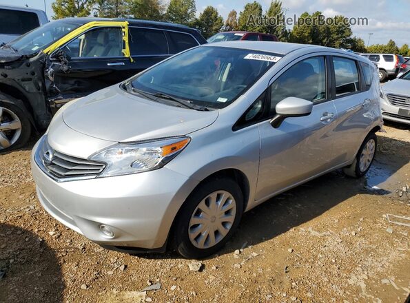 3N1CE2CP4GL353828 2016 NISSAN VERSA Серебряный Передняя левая четверть