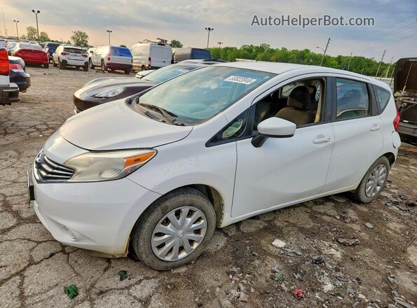 3N1CE2CP4GL364957 2016 NISSAN VERSA Белый Передняя левая четверть