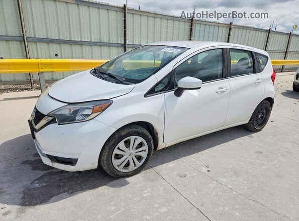 3N1CE2CP4HL365401 2017 NISSAN VERSA Белый Передняя левая четверть