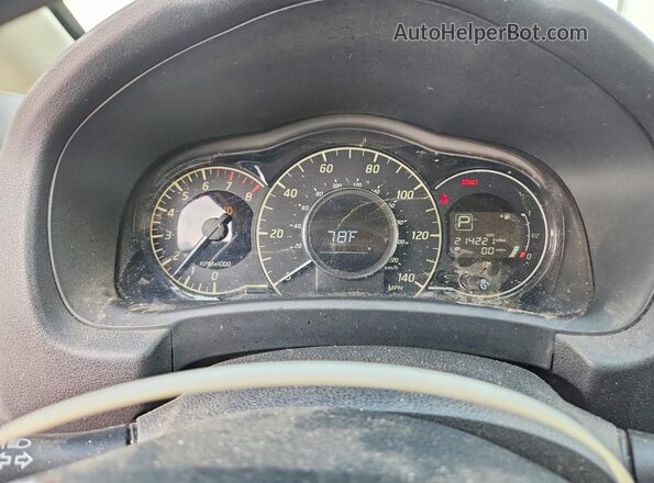 3N1CE2CP4HL365401 2017 NISSAN VERSA Белый Вид щитка приборов