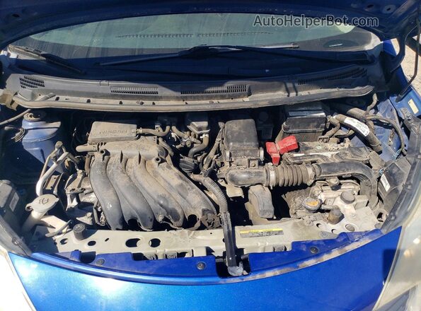 3N1CE2CP5GL364918 2016 NISSAN VERSA Blue Widok wnętrza z tyłu