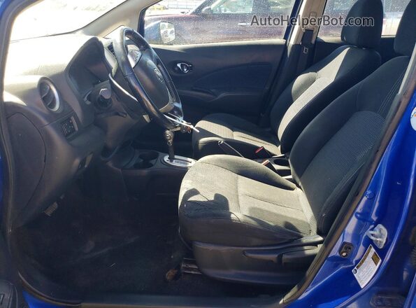3N1CE2CP5GL364918 2016 NISSAN VERSA Blue Widok wnętrza z przodu