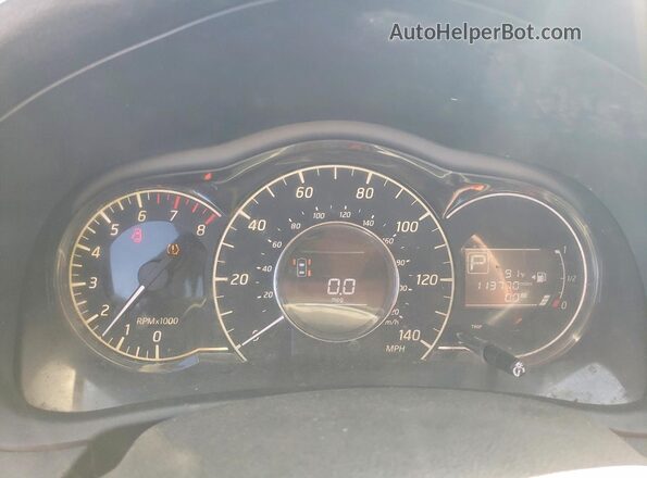 3N1CE2CP5GL364918 2016 NISSAN VERSA Blue Widok zestawu wskaźników