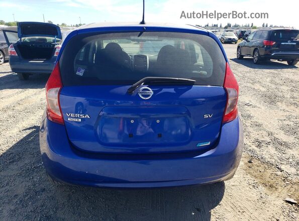 3N1CE2CP5GL364918 2016 NISSAN VERSA Blue Widok z tyłu