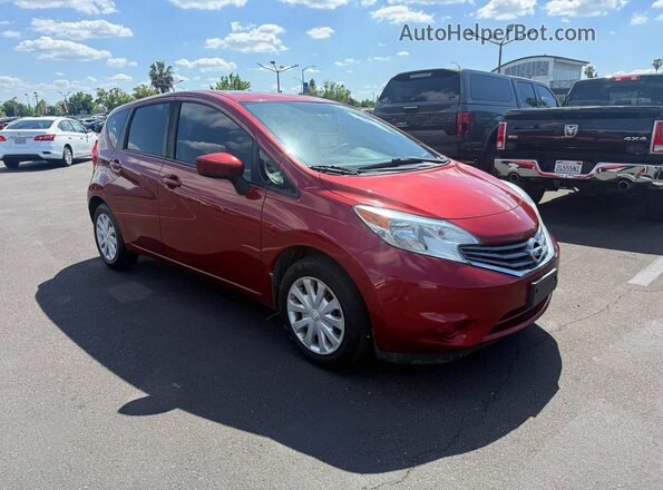 3N1CE2CP5GL403801 2016 NISSAN VERSA Red Vista tres cuartos delantera izquierda