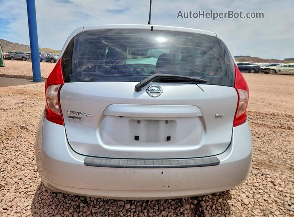 3N1CE2CP5GL404981 2016 NISSAN VERSA Silver Widok z tyłu