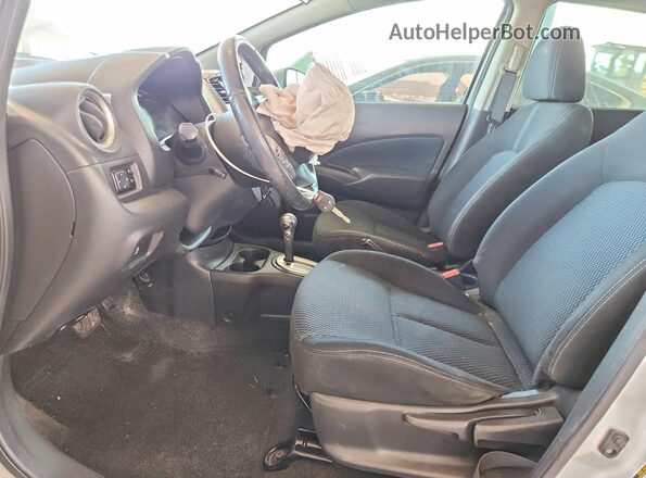 3N1CE2CP5GL404981 2016 NISSAN VERSA Silver Widok wnętrza z przodu