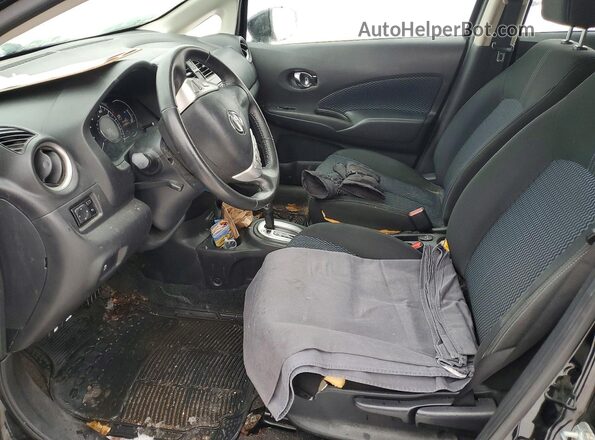 3N1CE2CP5JL364182 2018 NISSAN VERSA Черный Вид салона спереди