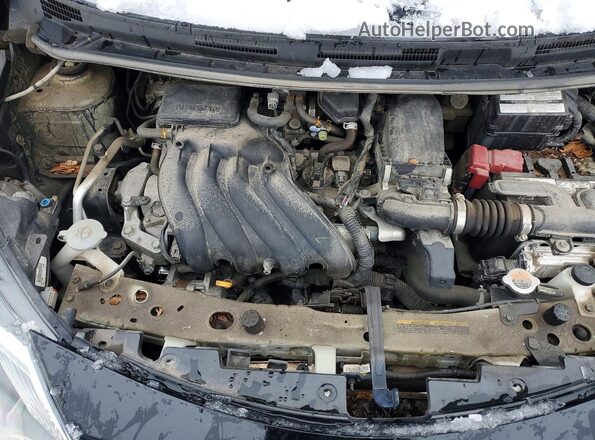 3N1CE2CP5JL364182 2018 NISSAN VERSA Черный Вид задней части салона