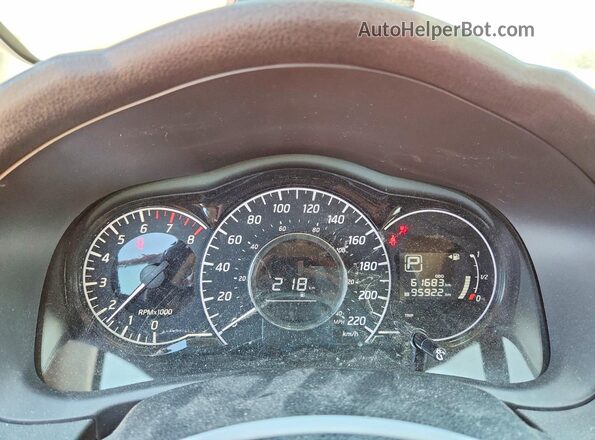 3N1CE2CP5JL371231 2018 NISSAN VERSA Orange Widok zestawu wskaźników
