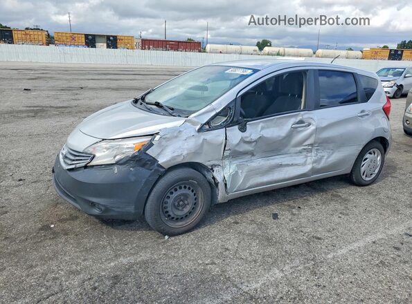 3N1CE2CP6GL375457 2016 NISSAN VERSA Серебряный Передняя левая четверть