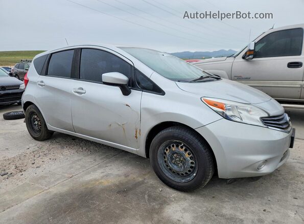 3N1CE2CP6GL404293 2016 NISSAN VERSA Серебряный Передняя правая четверть