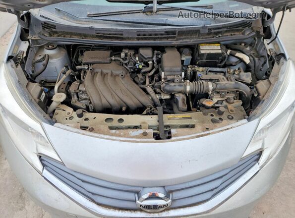 3N1CE2CP6GL404293 2016 NISSAN VERSA Серебряный Вид задней части салона
