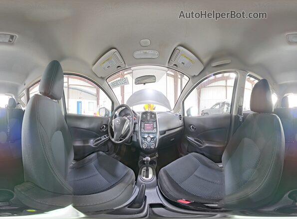 3N1CE2CP6HL363620 2017 NISSAN VERSA Серый Панорамный вид салона 360°