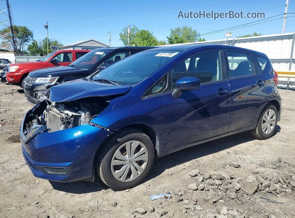 3N1CE2CP6JL369780 2018 NISSAN VERSA Blue Front left